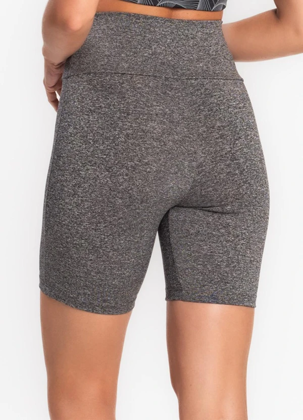 Rovitex - Bermuda Ciclista Feminina Básica Academia Cinza 2