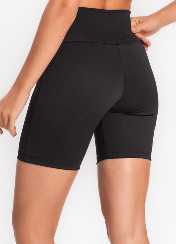 Rovitex - Bermuda Ciclista Feminina Básica Academia Preto 2