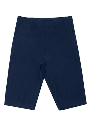 Rovitex - Bermuda Ciclista Feminina em Cotton Pesado Azul - ROVITEX