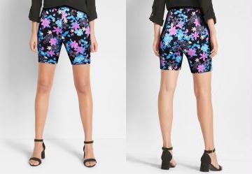 Bermuda Ciclista Floral Dark