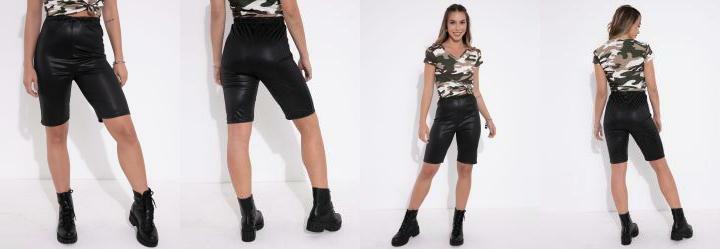 Bermuda Ciclista Preta