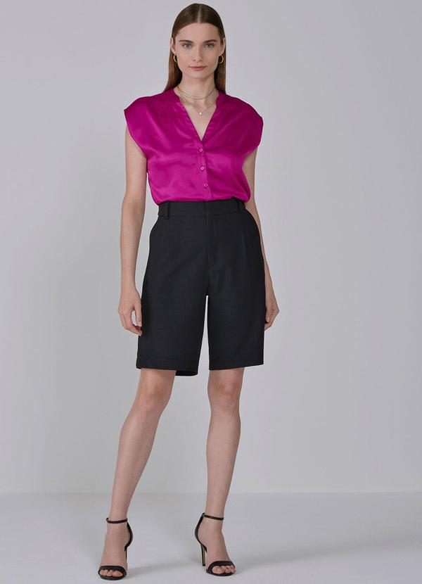 Principessa - Bermuda de Alfaiataria Preta Lucy 3