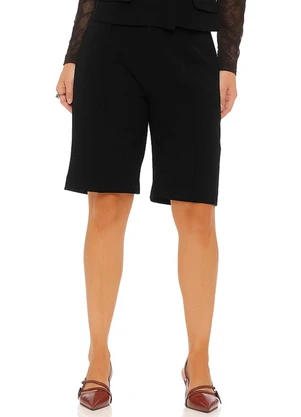 Rafree - Bermuda de Alfaiataria Preto - RAFREE