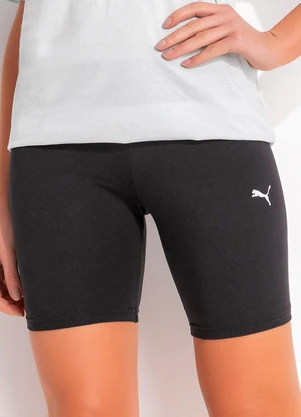 Puma - Bermuda Ess  Logo Short Leggins 7' Preto - PUMA