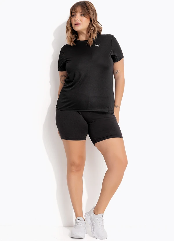 Puma - Bermuda Ess  Logo Short Leggins 7' Preto 11