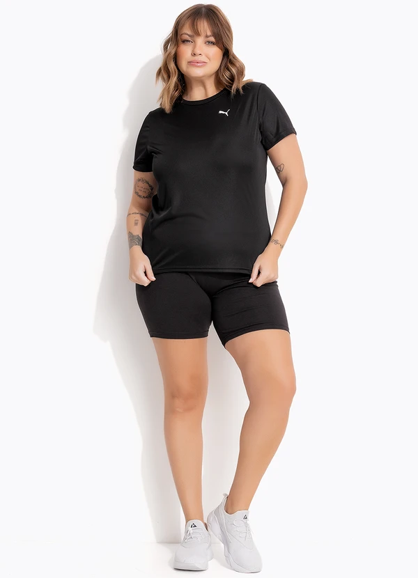 Puma - Bermuda Ess  Logo Short Leggins 7' Preto 14