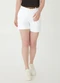 Malwee - Bermuda Feminina Alfaiataria em Sarja Branco - variação: Branco