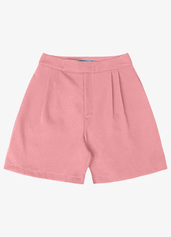 Endless - Bermuda Feminina Alfaiataria Rosa 6
