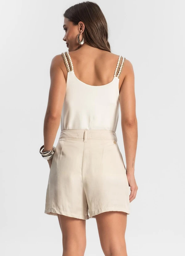 Endless - Bermuda Feminina Bege 4