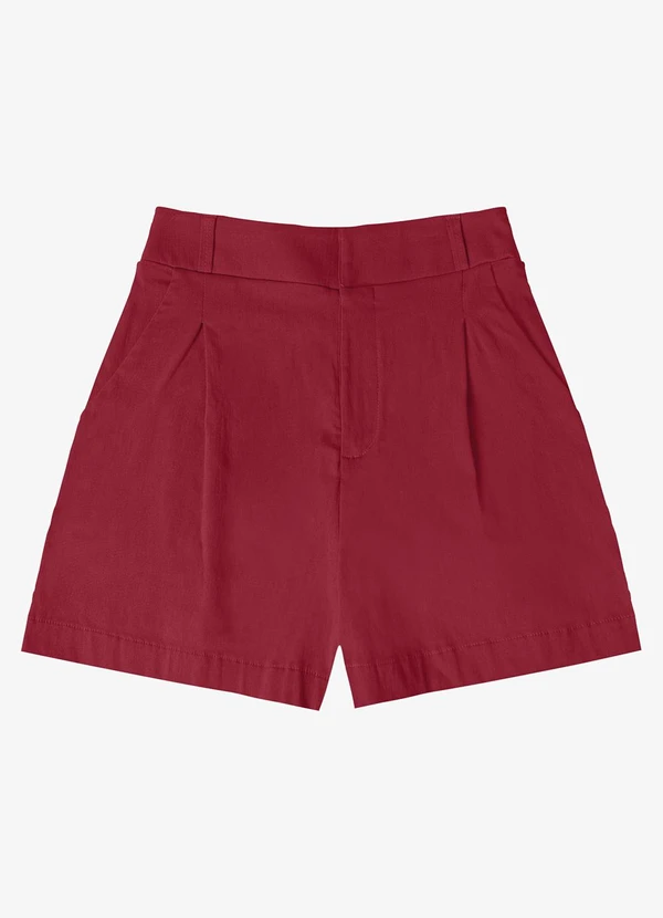 Endless - Bermuda Feminina Bengaline Vermelho