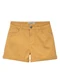 Malwee - Bermuda Feminina Comfort em Sarja Preto - variação: Amarelo
