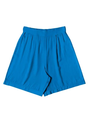 Rovitex - Bermuda Feminina em Viscose Sarjada Pesada Azul - ROVITEX