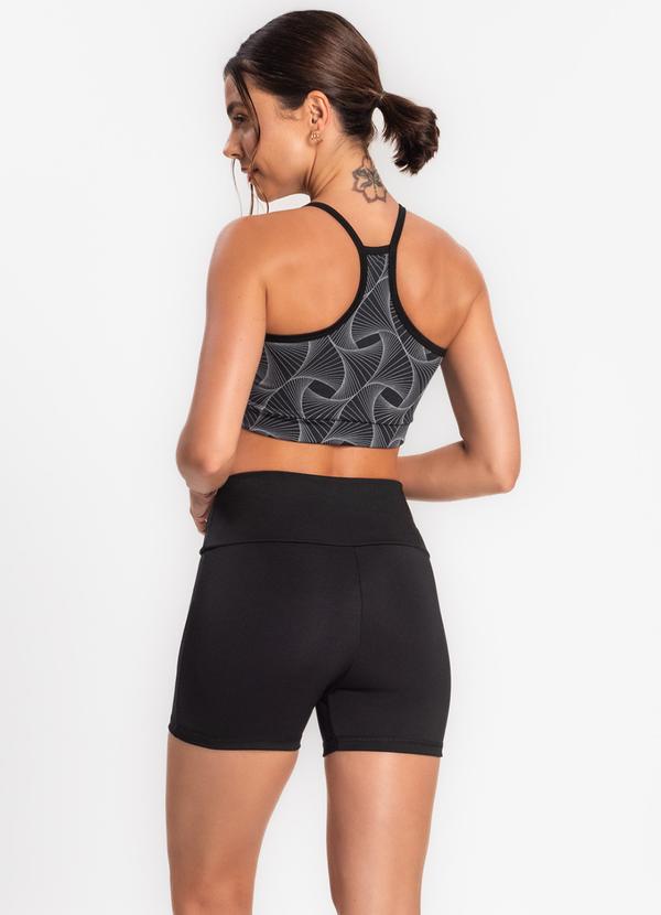 Rovitex - Bermuda Feminina Ftk Fitness Preto 2