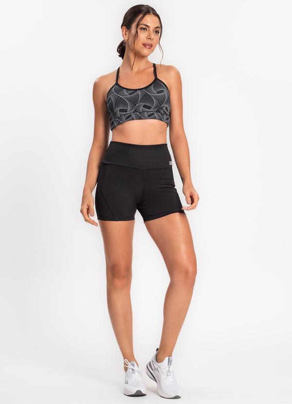 Rovitex - Bermuda Feminina Ftk Fitness Preto 4