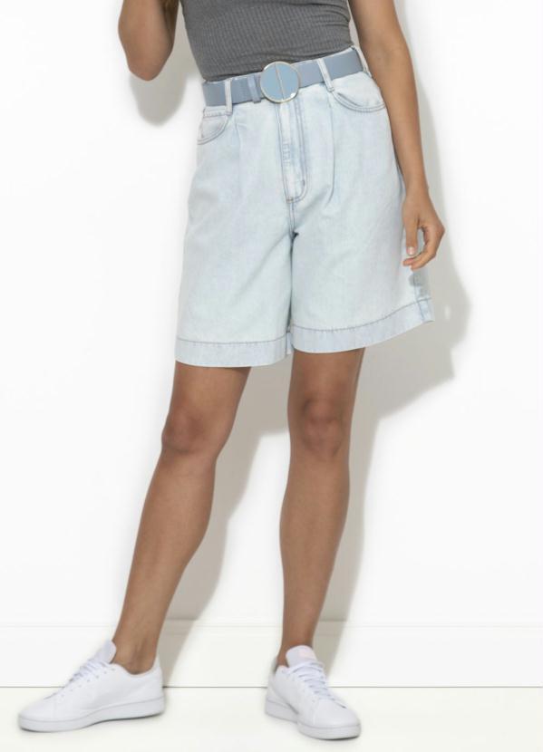 Colcci - Bermuda Jeans Comfort Azul