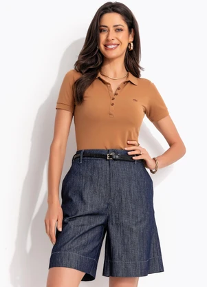 Colcci - Bermuda Jeans Dubai Azul - COLCCI