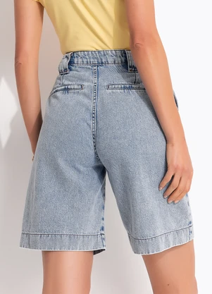 Colcci - Bermuda Jeans Joana Azul - COLCCI