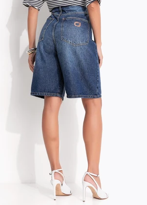Colcci - Bermuda Jeans Miami Azul - COLCCI