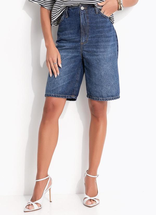 Colcci - Bermuda Jeans Miami Azul