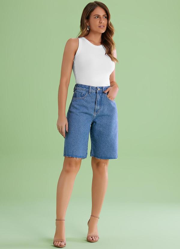 Angel - Bermuda Jorts  Denim Azul 3