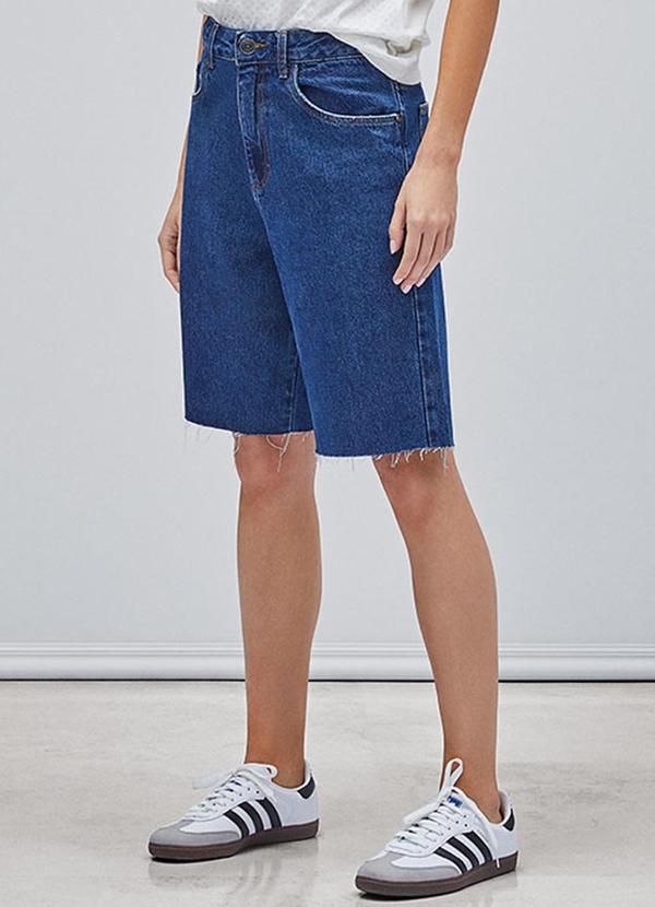 Authoria - Bermuda Jorts Jeans Azul