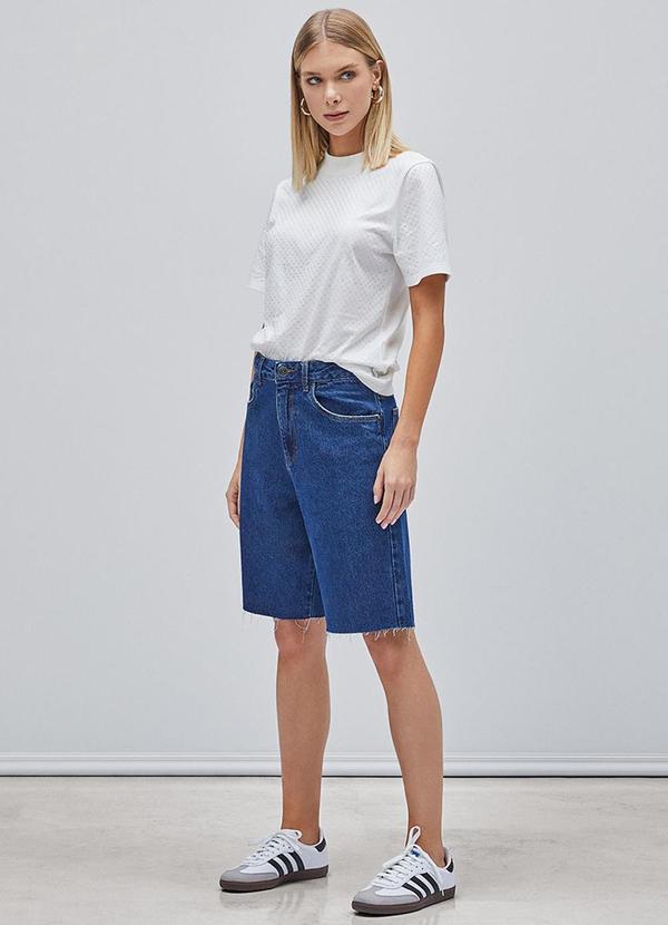 Authoria - Bermuda Jorts Jeans Azul 3