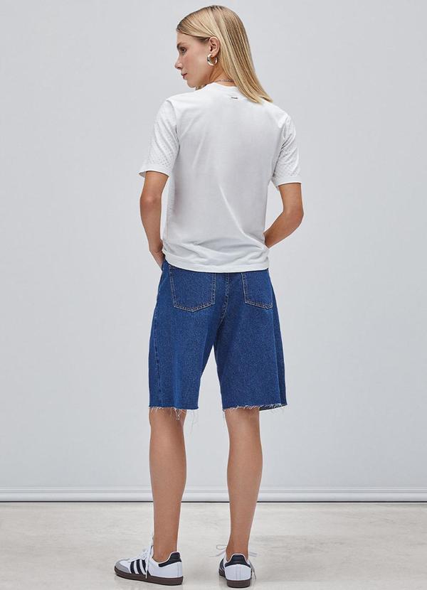 Authoria - Bermuda Jorts Jeans Azul 4