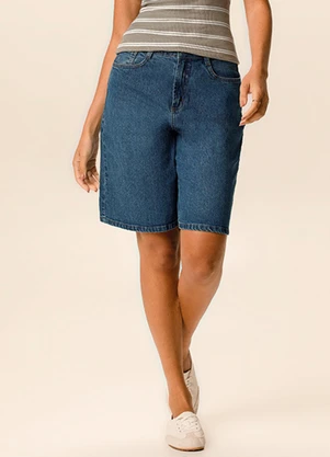 Malwee - Bermuda Jorts Jeans Azul - MALWEE