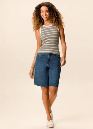 Malwee - Bermuda Jorts Jeans Azul - MALWEE