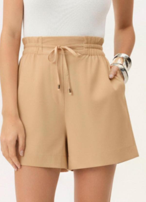 Carlota Costa - Bermuda Lisa Bege 1