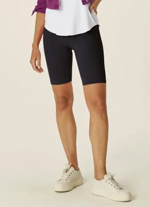 Malwee - Bermuda Preta Feminina em Cotton - MALWEE