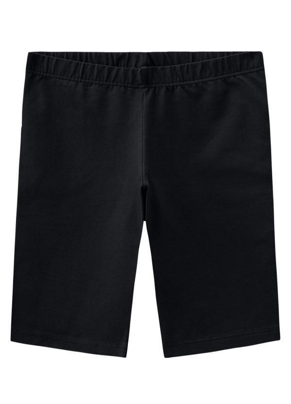 Malwee - Bermuda Preta Feminina em Cotton 3