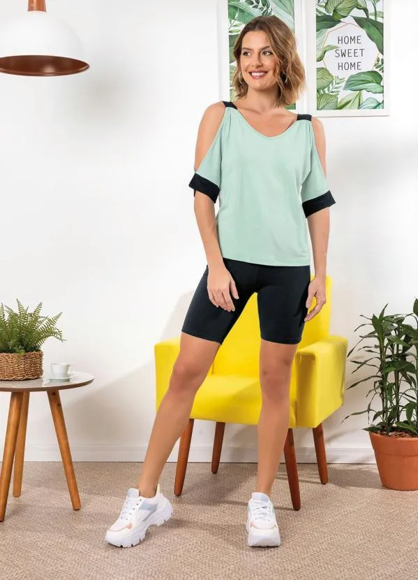 bonprix - Bermuda Preto 8