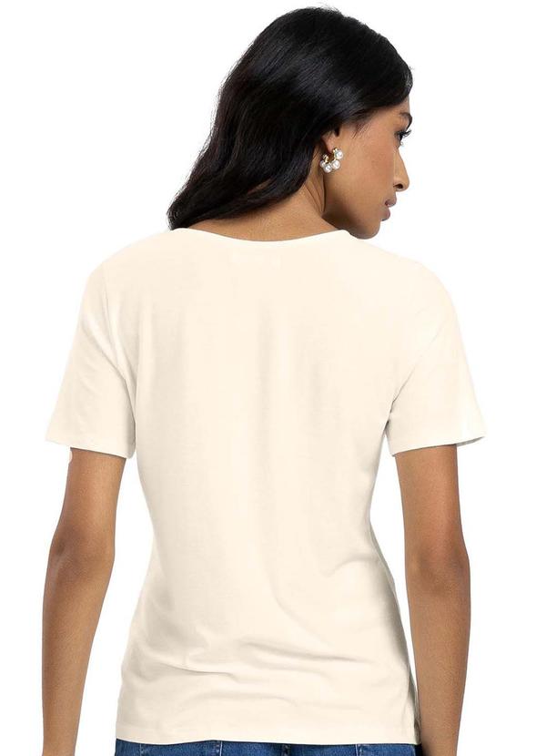 Endless - Blusa Crepe Feminina Bege 2