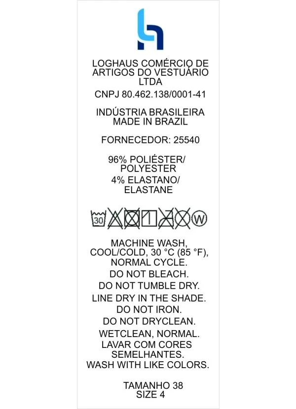 Quintess - Jorts Grafite em Alfaiataria com Bolsos 6