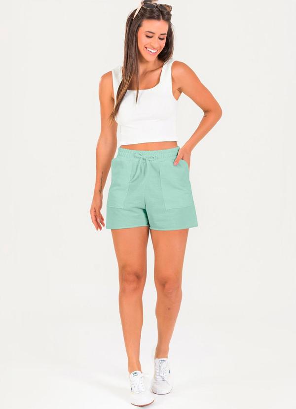 Meu Jeans - Short Moletinho Nick Verde Sea 3