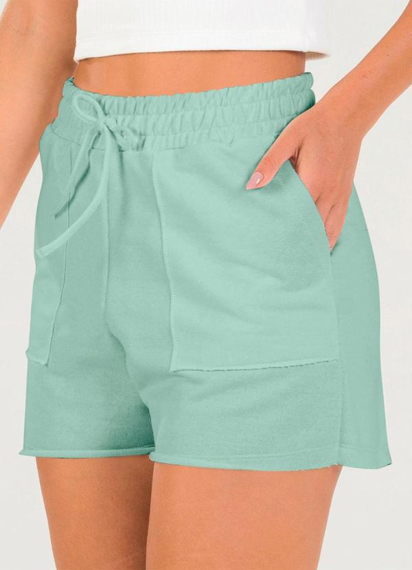 Meu Jeans - Short Moletinho Nick Verde Sea 4