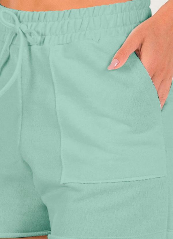 Meu Jeans - Short Moletinho Nick Verde Sea 5