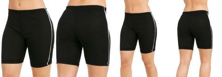 Bermuda Preta em Helanca