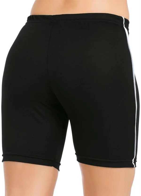 Moda Pop - Bermuda Preta em Helanca 2