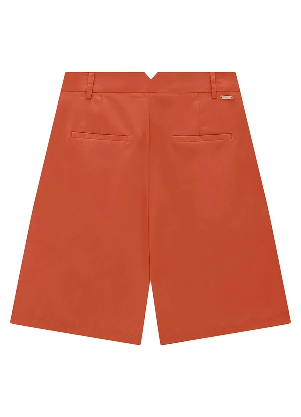 Enfim - Bermuda Terracota Alfaiataria em Liocel 2