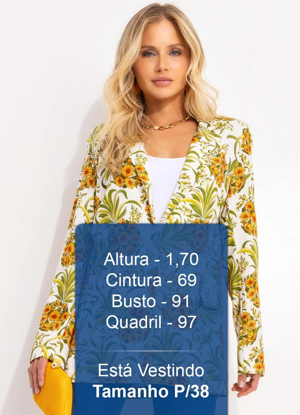 Farm - Blazer Abacaflor Off White 5