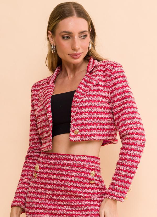 Petit Rose - Blazer Alfaiataria Adella Vermelho