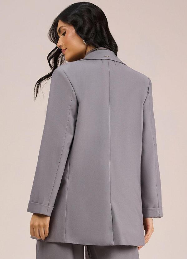 Angel - Blazer Alfaiataria Cinza 2