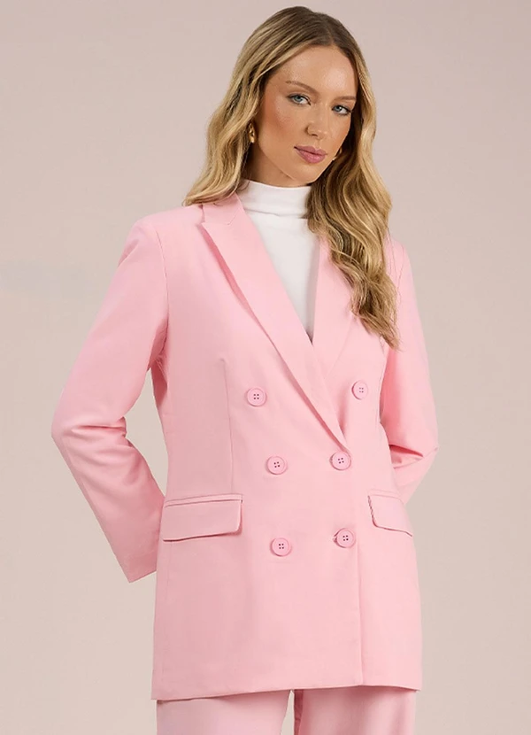Angel - Blazer Alfaiataria Rosa