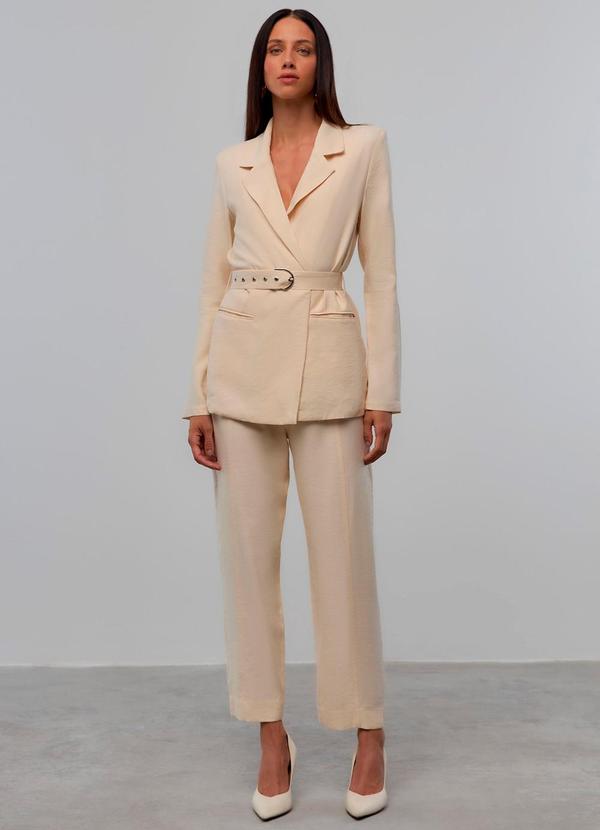 Carlota Costa - Blazer Alfaiataria Bege 2