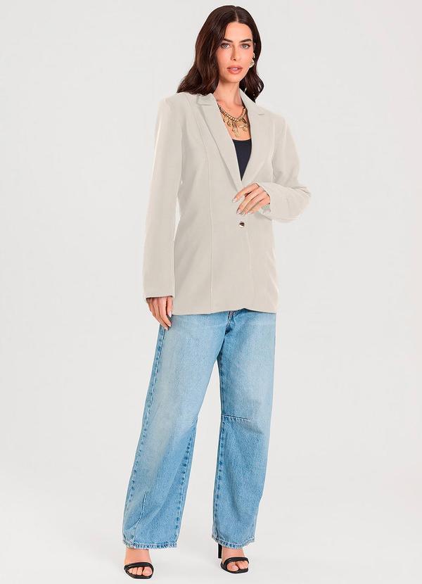 Endless - Blazer Alfaiataria Ferminino Bege 2