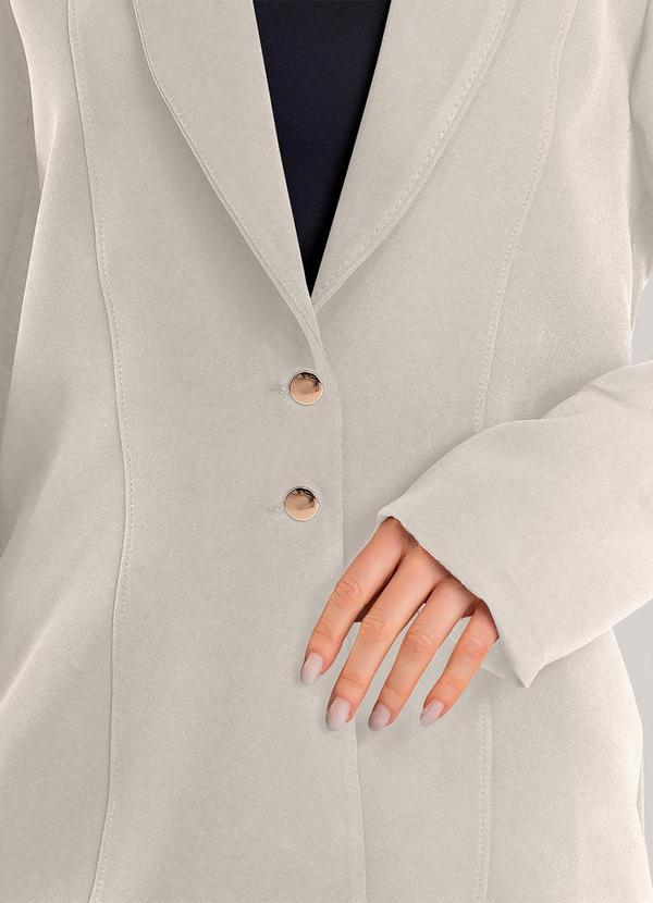 Endless - Blazer Alfaiataria Ferminino Bege 5