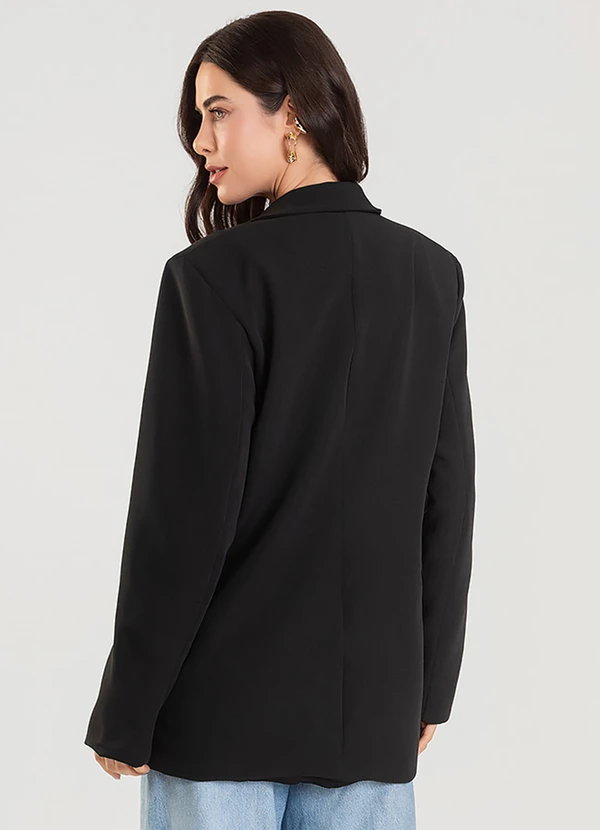 Endless - Blazer Alfaiataria Ferminino Endless Preto 2