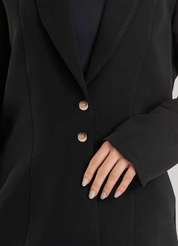 Endless - Blazer Alfaiataria Ferminino Endless Preto 5